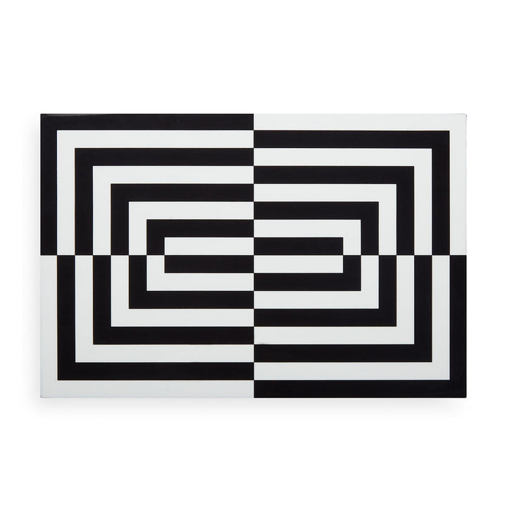 Large Op Art Lacquer Box Jonathan Adler