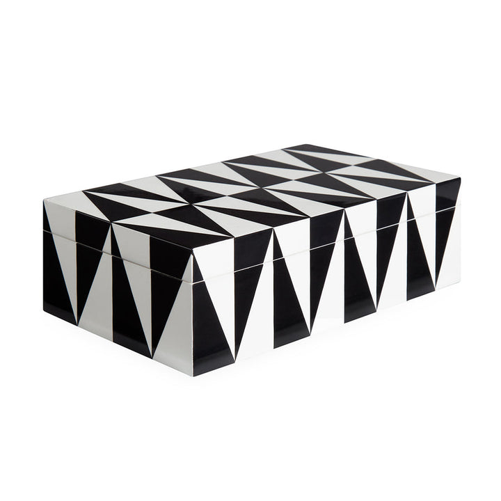 Medium Op Art Lacquer Box Jonathan Adler