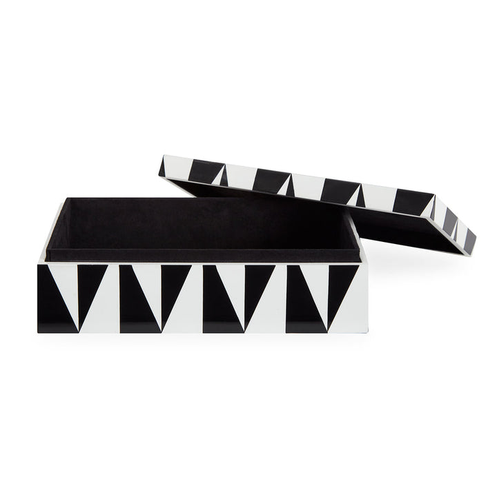 Medium Op Art Lacquer Box Jonathan Adler