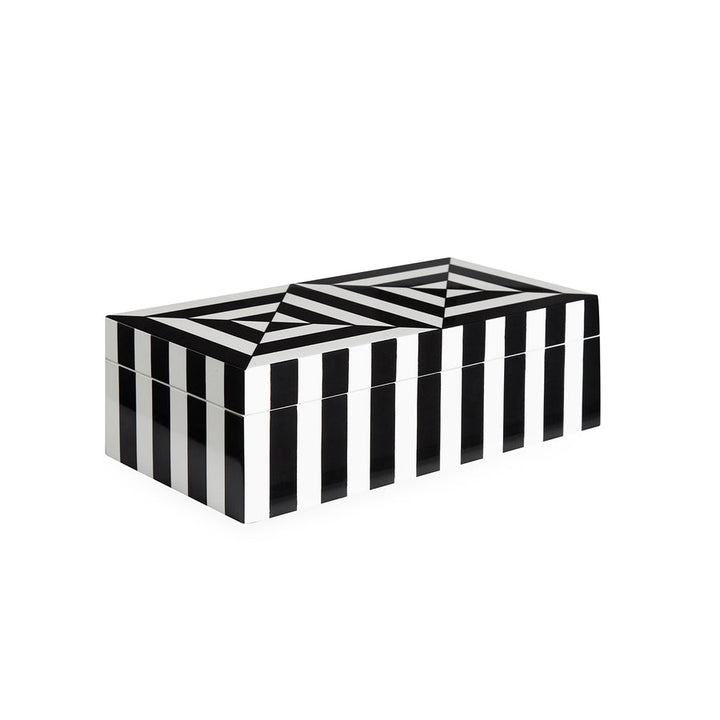 Small Op Art Lacquer Box Jonathan Adler