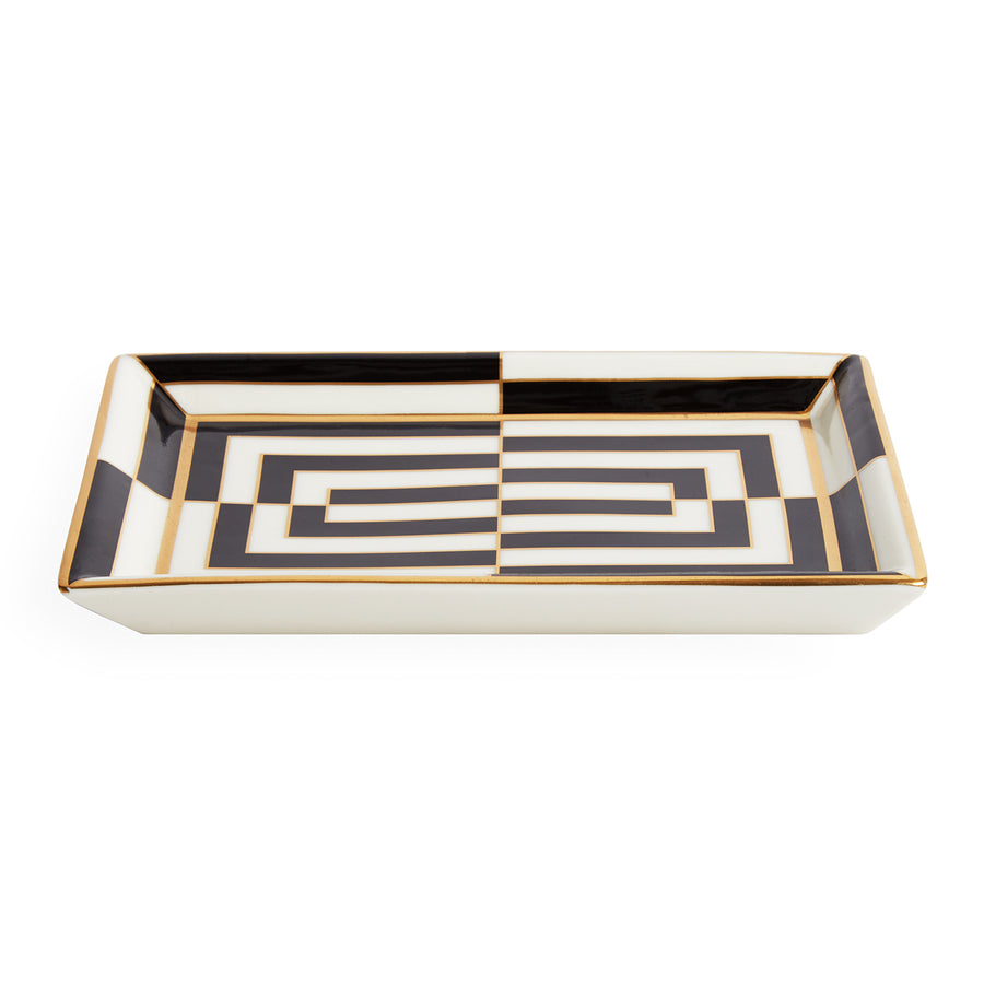 Op Art Rectangle Tray Jonathan Adler