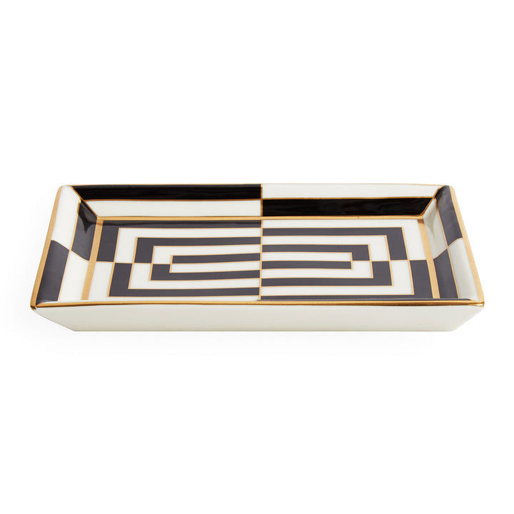 Op Art Rectangle Tray Jonathan Adler