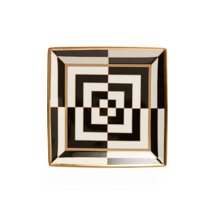 Op Art Square Serving Tray Jonathan Adler Default Title