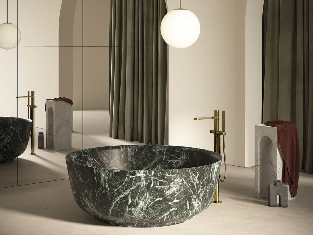 ORION Round Stone Bathtub Bathtubs Antonio Lupi
