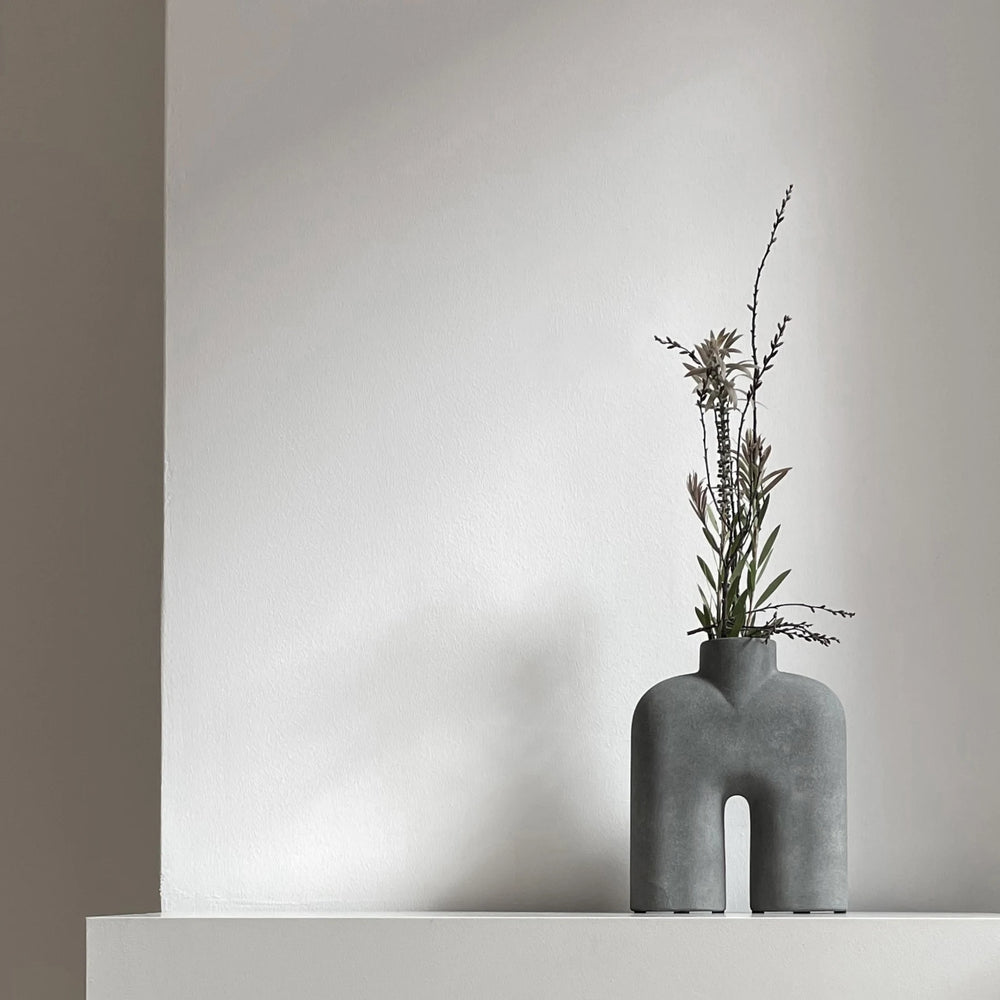 Cobra Tall, Mini - Dark Grey Vases 101 Copenhagen   