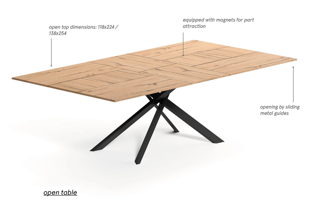 4x4 Dining Table Dining Tables Ozzio Italia
