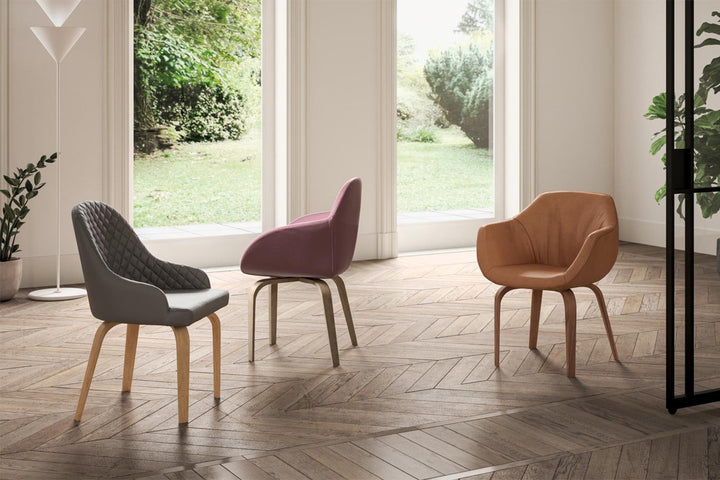 Atena Armchair Dining Chairs Ozzio Italia