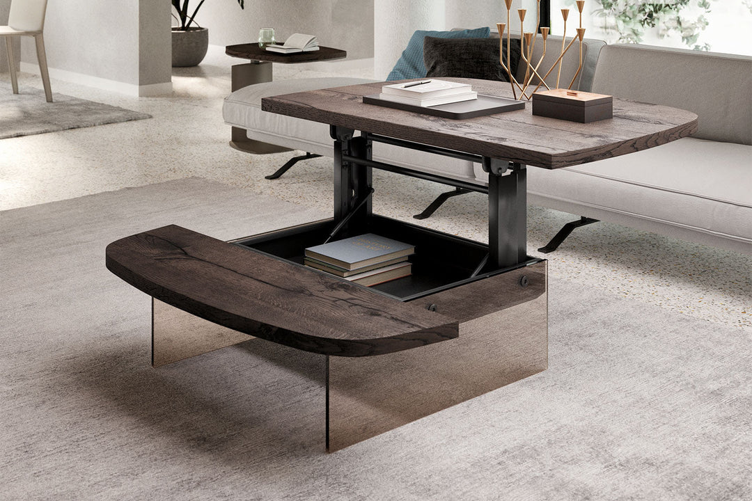 Aurelius Lift-up Coffee Table Coffee Tables Ozzio Italia