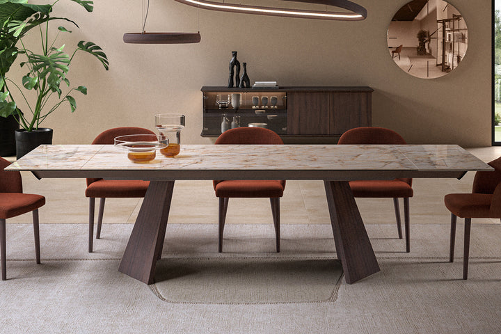 Axel Extension Dining Table Dining Tables Ozzio Italia