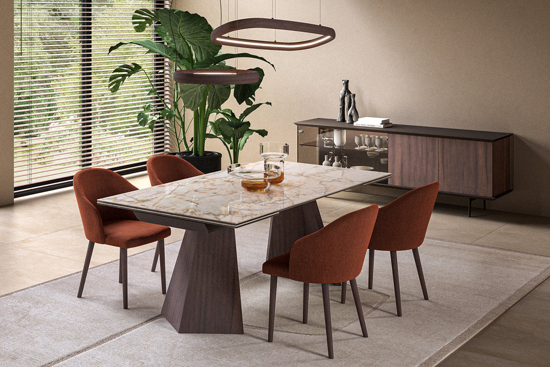 Axel Extension Dining Table Dining Tables Ozzio Italia