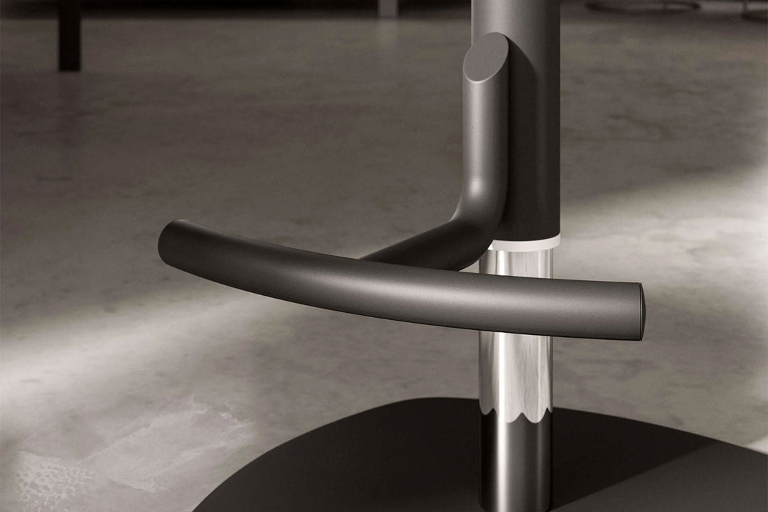 Baldo Adjustable Bar Stool Bar + Counter Stools Ozzio Italia