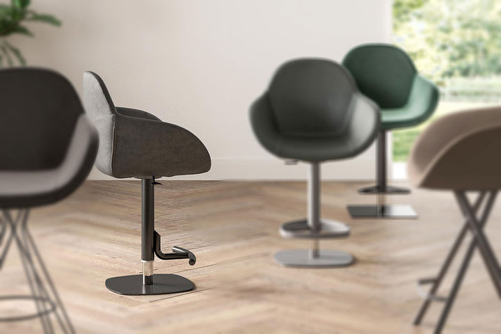 Baldo Adjustable Bar Stool Bar + Counter Stools Ozzio Italia