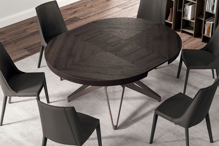 Big Round Dining Table Dining Tables Ozzio Italia