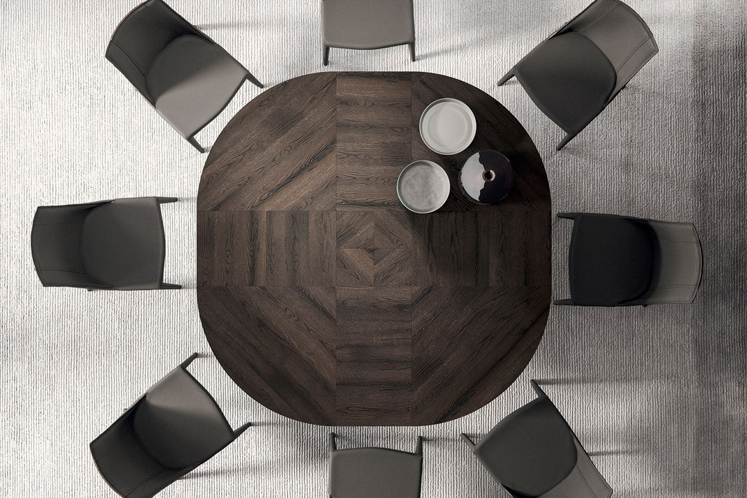 Big Round Dining Table Dining Tables Ozzio Italia