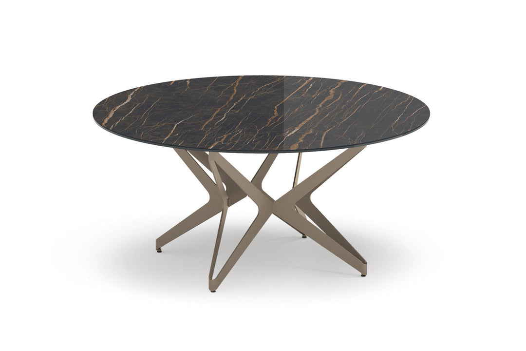 Big Round Fisso Dining Table Dining Tables Ozzio Italia