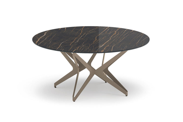 Big Round Fisso Dining Table Dining Tables Ozzio Italia