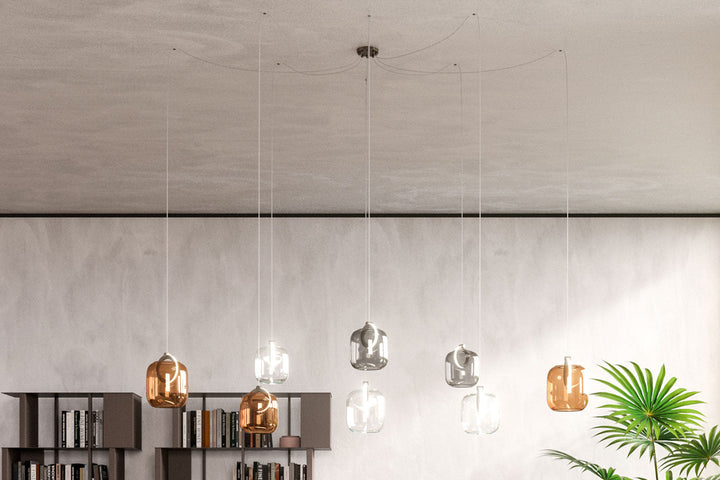 Botticelle Decentralized Chandelier Ceiling Lights Ozzio Italia