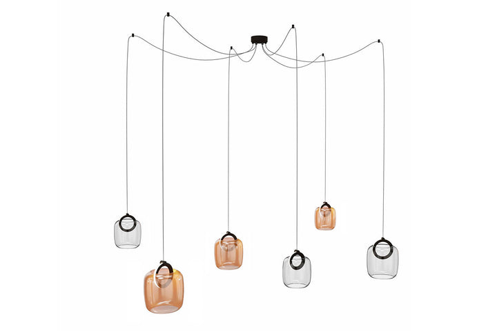 Botticelle Decentralized Chandelier Ceiling Lights Ozzio Italia