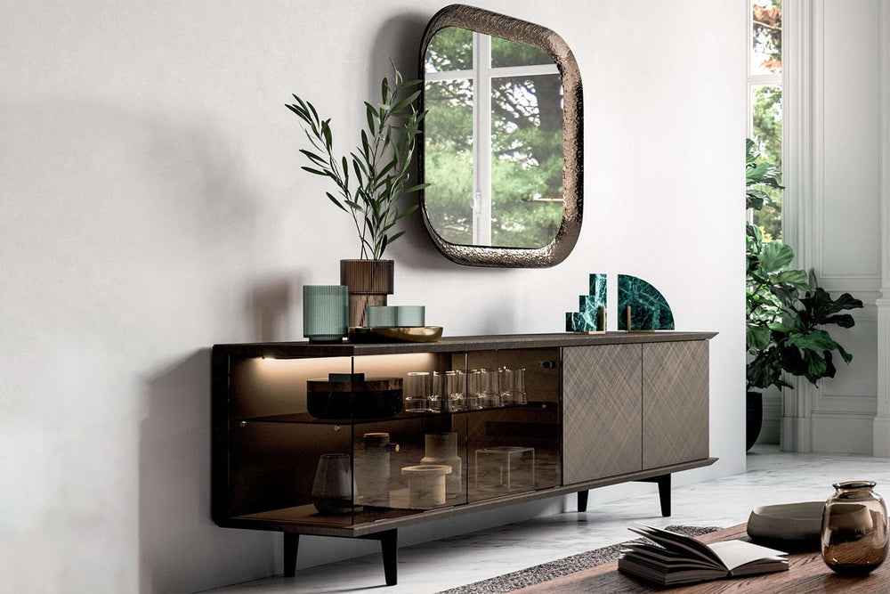 Brera Vetro Sideboard Buffets + Sideboards Ozzio Italia