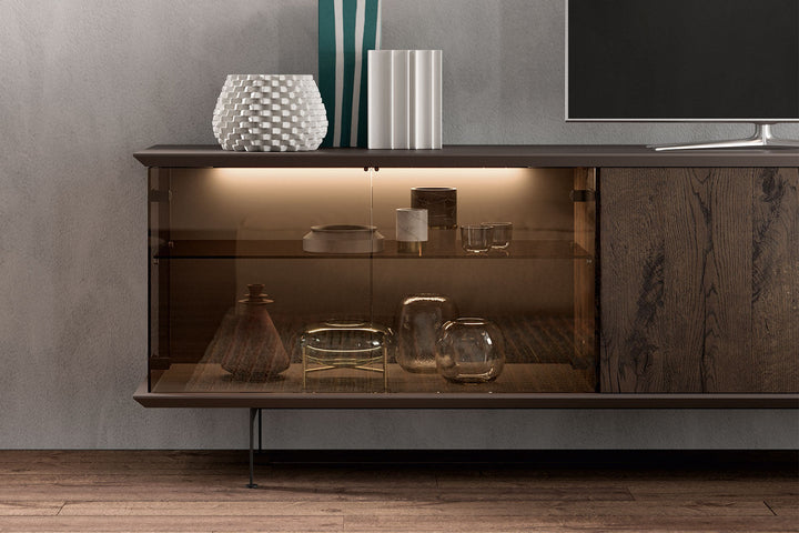Brera Vetro Sideboard Buffets + Sideboards Ozzio Italia