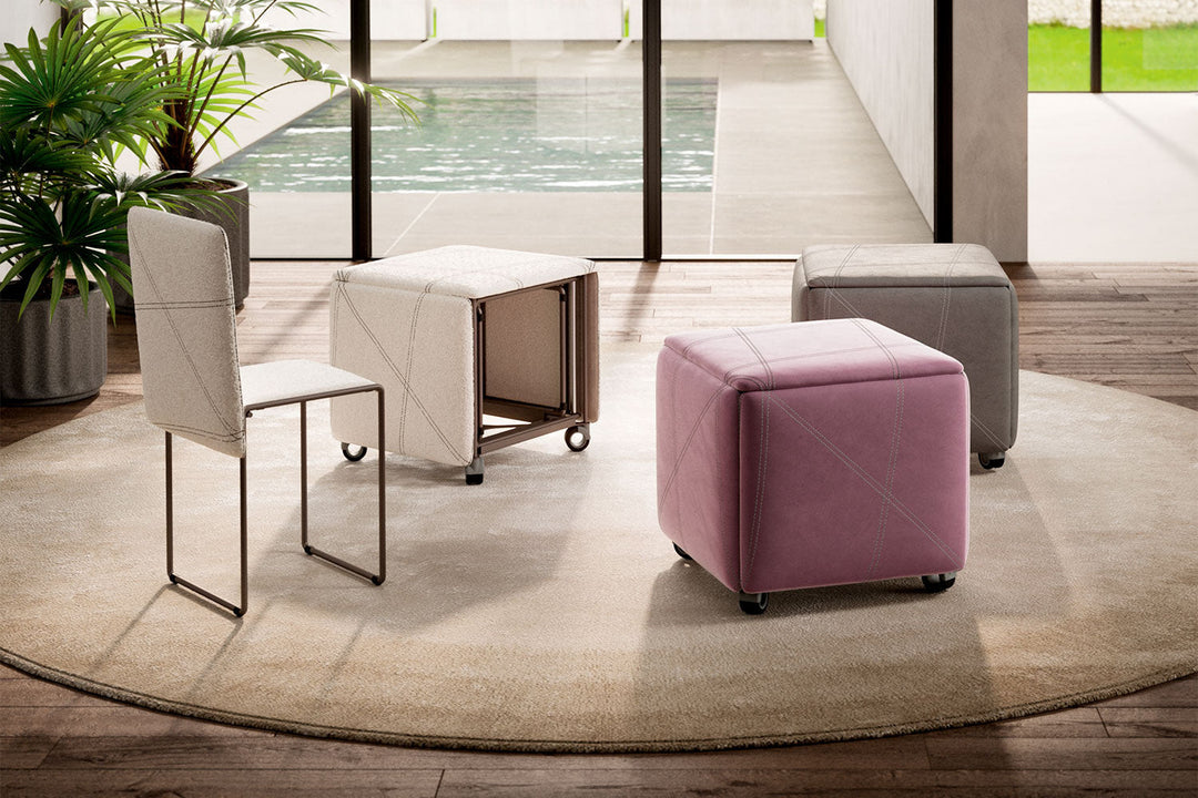 Cubix Transforming Dining Chair Dining Chairs Ozzio Italia
