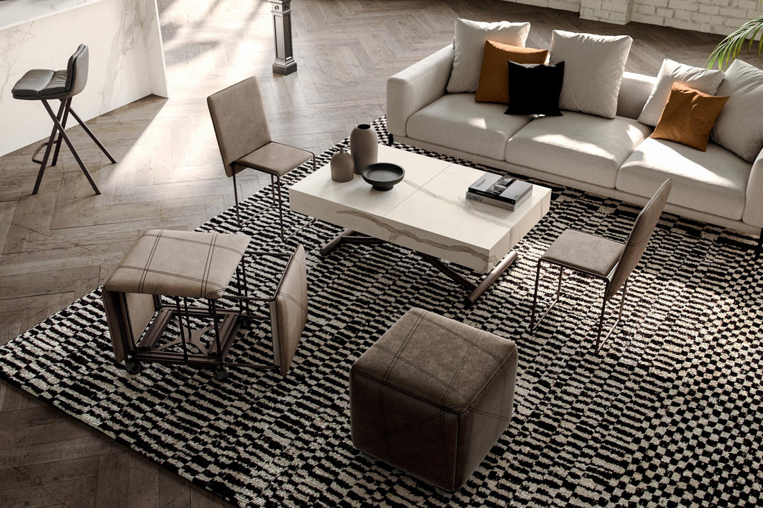 Cubix Transforming Dining Chair Dining Chairs Ozzio Italia