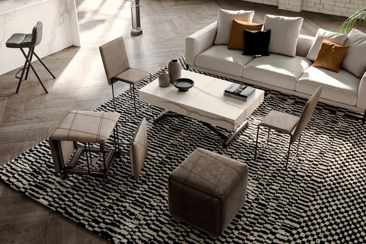 Cubix Transforming Dining Chair Dining Chairs Ozzio Italia
