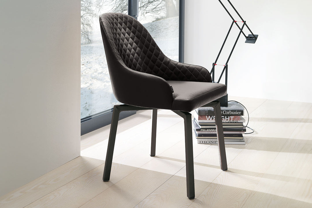 Demetra Armchair Dining Chairs Ozzio Italia