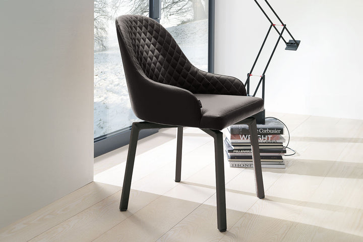 Demetra Armchair Dining Chairs Ozzio Italia