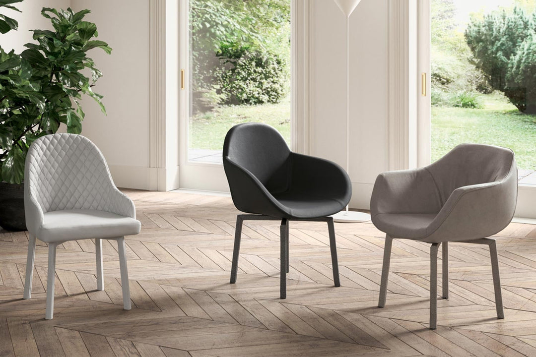 Demetra Armchair Dining Chairs Ozzio Italia