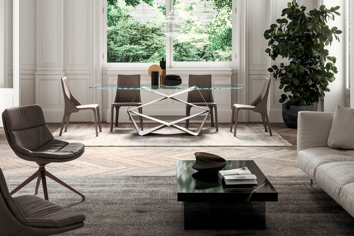 Gem Top Dining Table Dining Tables Ozzio Italia