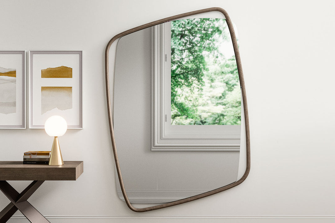 Golden Big Mirror Mirrors Ozzio Italia