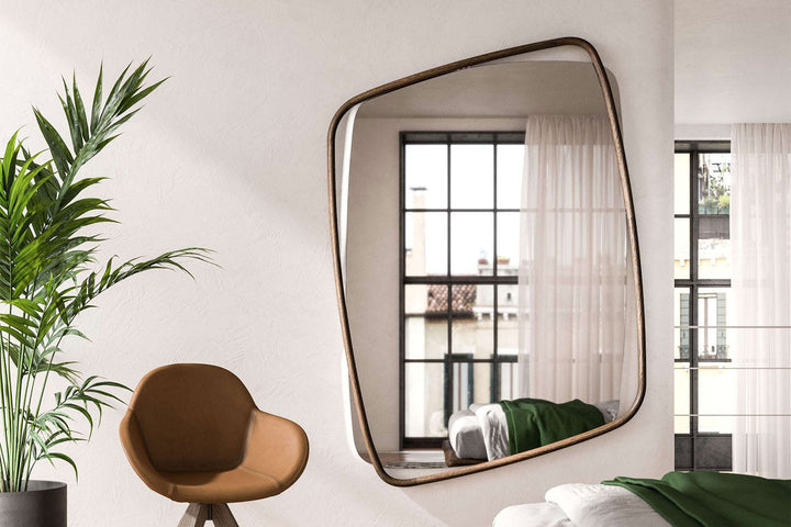 Golden Big Mirror Mirrors Ozzio Italia