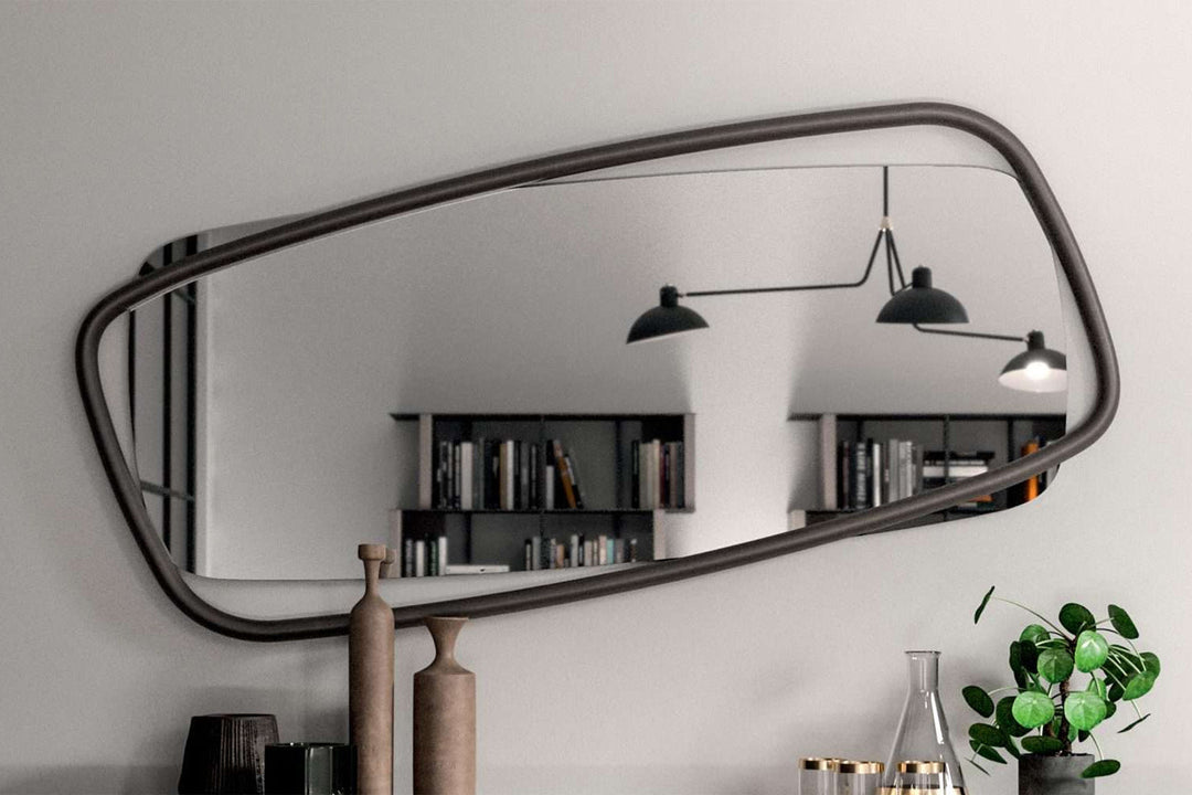 Golden Wood Mirror Mirrors Ozzio Italia