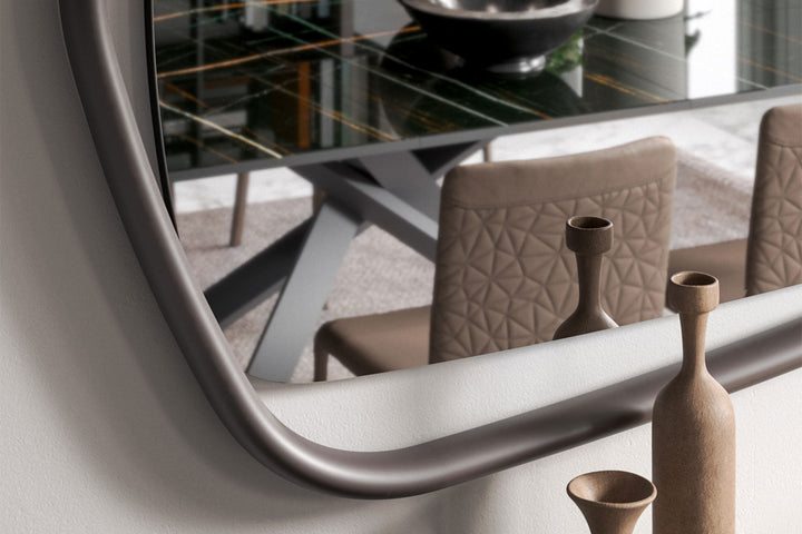 Golden Wood Mirror Mirrors Ozzio Italia