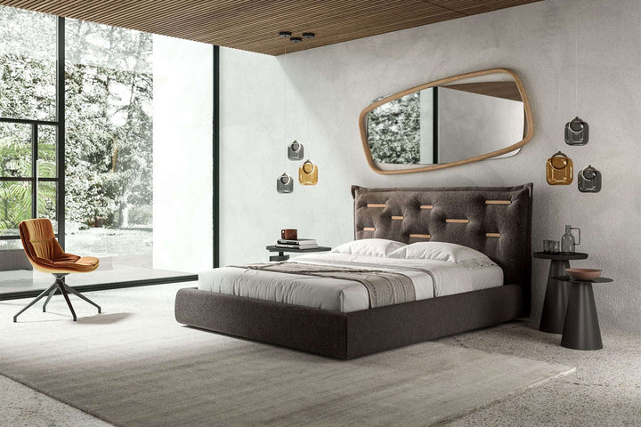 Golden Wood Mirror Mirrors Ozzio Italia