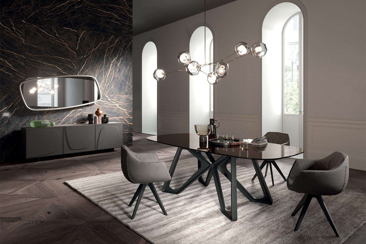 Golden Wood Mirror Mirrors Ozzio Italia