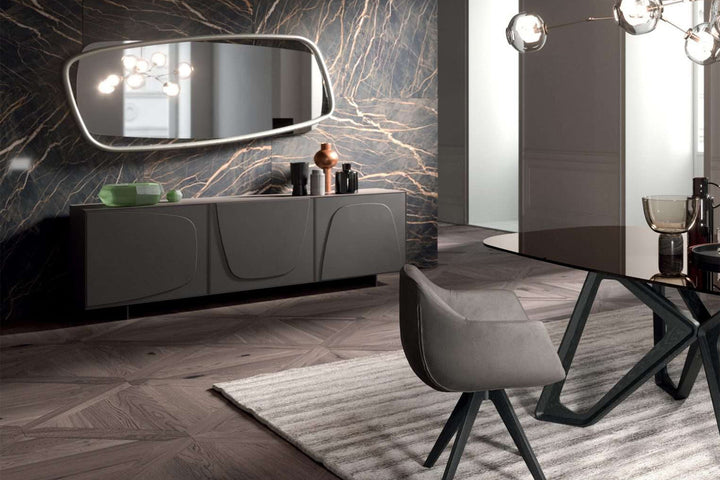 Golden Wood Mirror Mirrors Ozzio Italia
