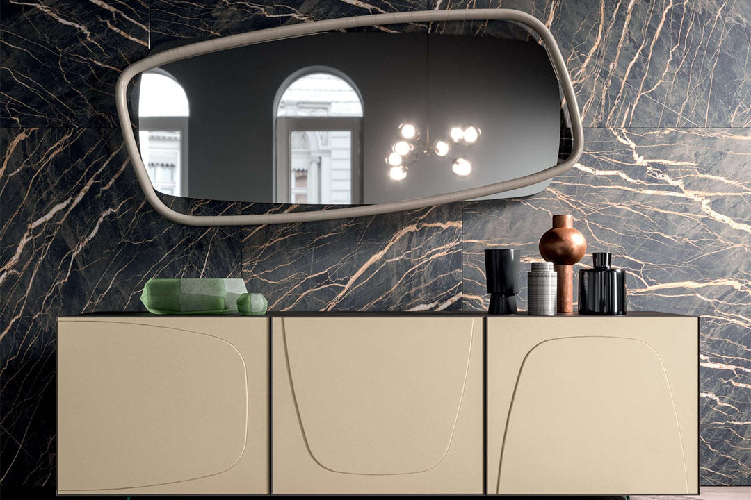 Golden Wood Mirror Mirrors Ozzio Italia