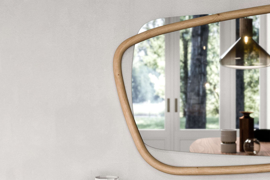Golden Wood Mirror Mirrors Ozzio Italia