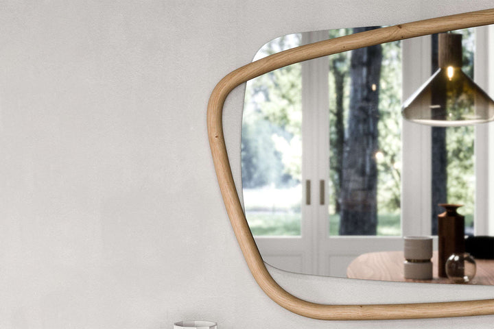 Golden Wood Mirror Mirrors Ozzio Italia