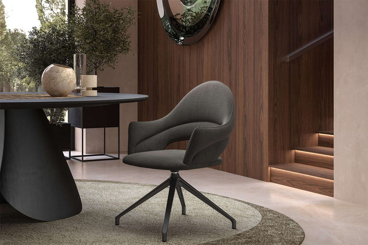 Marina Swivel Dining Chair Dining Chairs Ozzio Italia