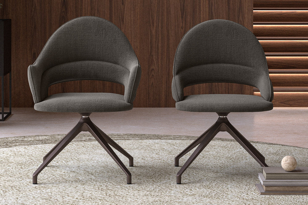 Marina Swivel Dining Chair Dining Chairs Ozzio Italia