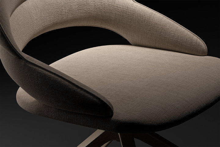 Marina Swivel Dining Chair Dining Chairs Ozzio Italia