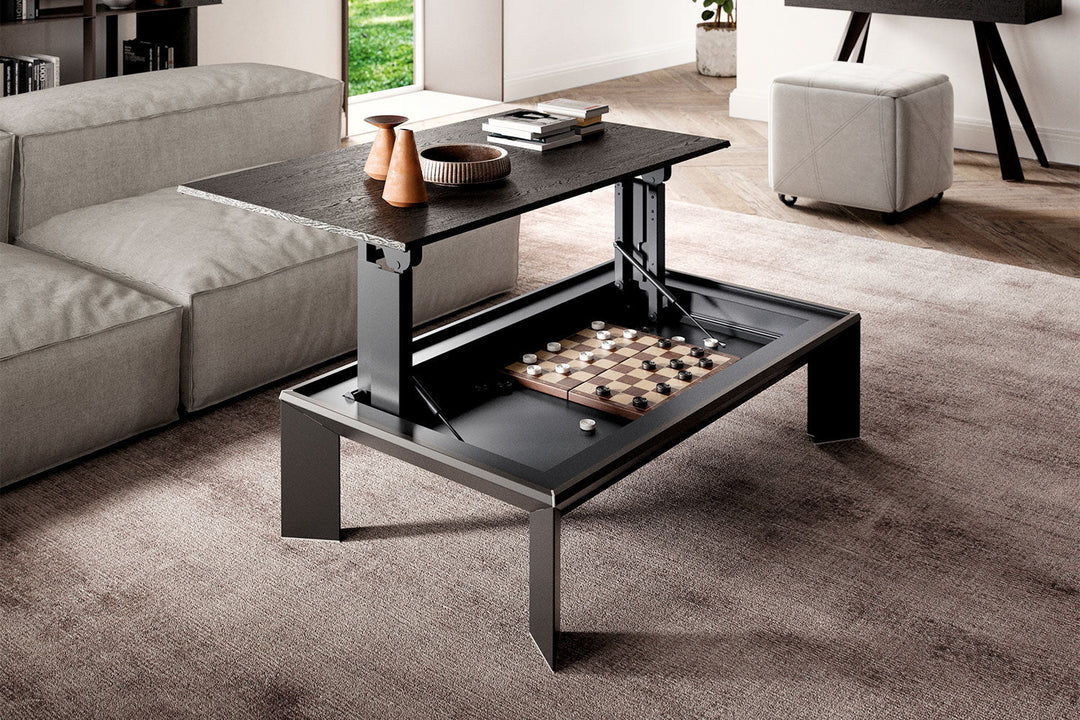 Metrino Lift-Up Coffee Table Coffee Tables Ozzio Italia