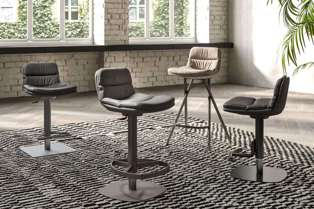 Milo Counter Stool Bar + Counter Stools Ozzio Italia