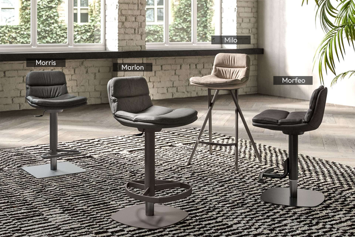 Milo Counter Stool Bar + Counter Stools Ozzio Italia