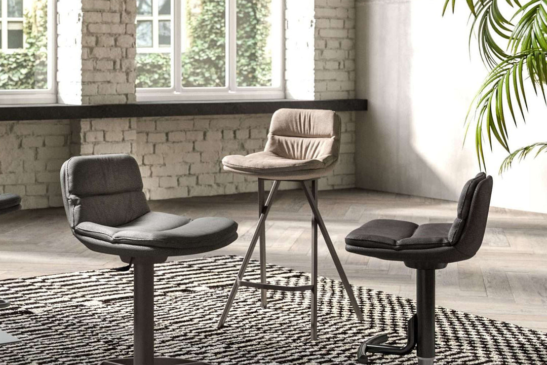 Milo Counter Stool Bar + Counter Stools Ozzio Italia