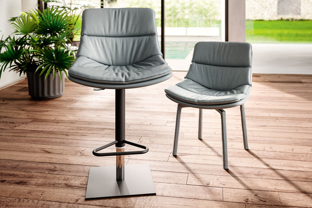 Noa Bar Stool Bar + Counter Stools Ozzio Italia