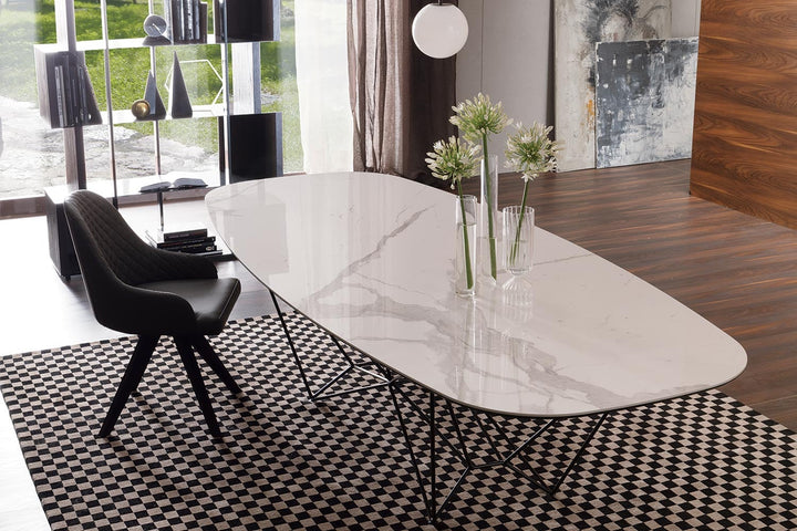 Olimpia Armchair Dining Chairs Ozzio Italia